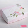 Коробка для пирожных WITH LOVE 20х17х6 см