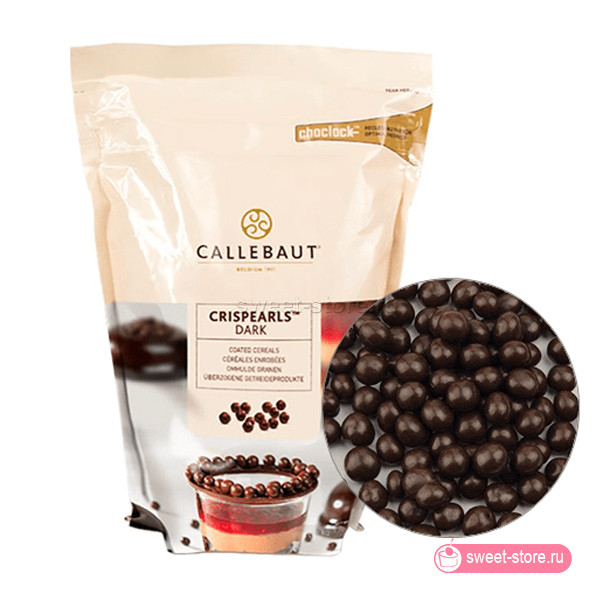 Шоколадные DARK криспи Barry Callebaut, 50 гр