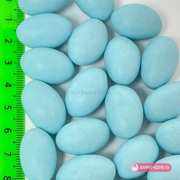 Драже глазированное нежно-голубое Яйцо, 20 гр