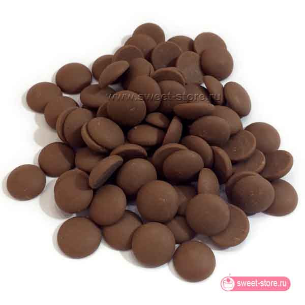 Шоколад молочный Barry Callebaut 823 (33,6%), 100 гр