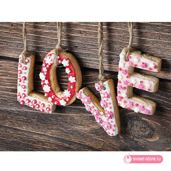 Набор форм для печенья LOVE